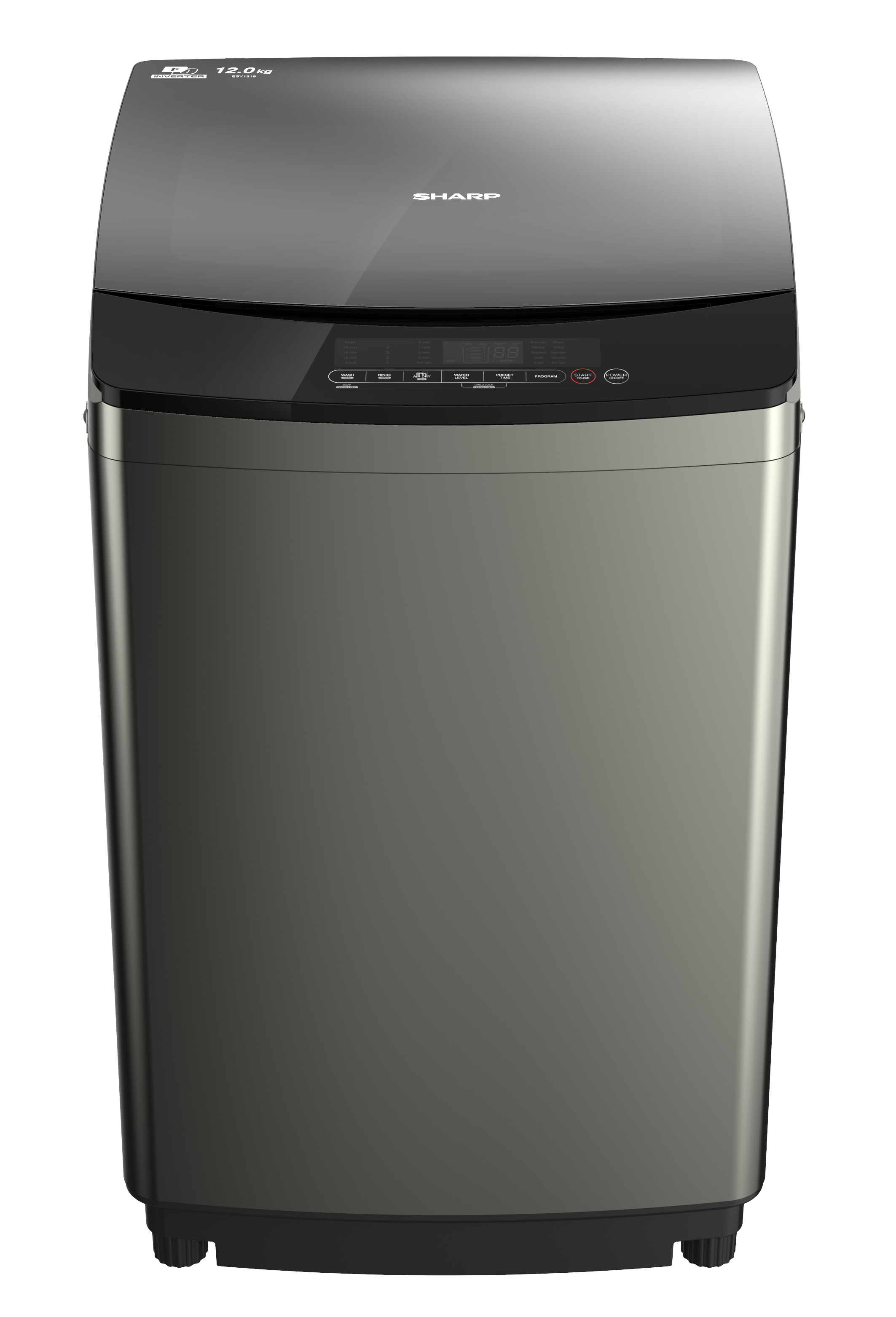 12kg Top Load Washing Machine ES-F120G2 | Sharp Singapore