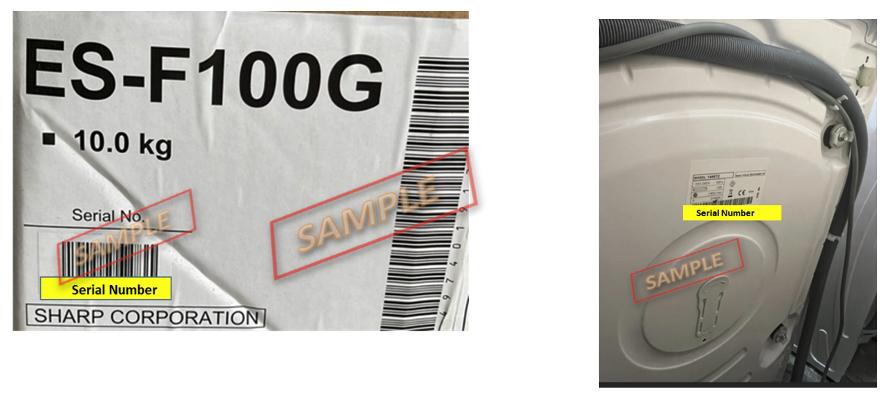 Serial-Number-WashingMachine