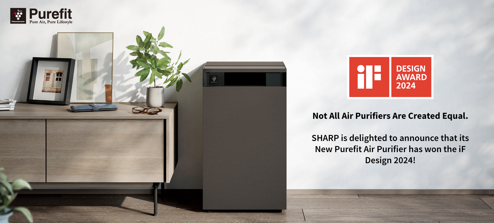 sharp air purifier purefit
