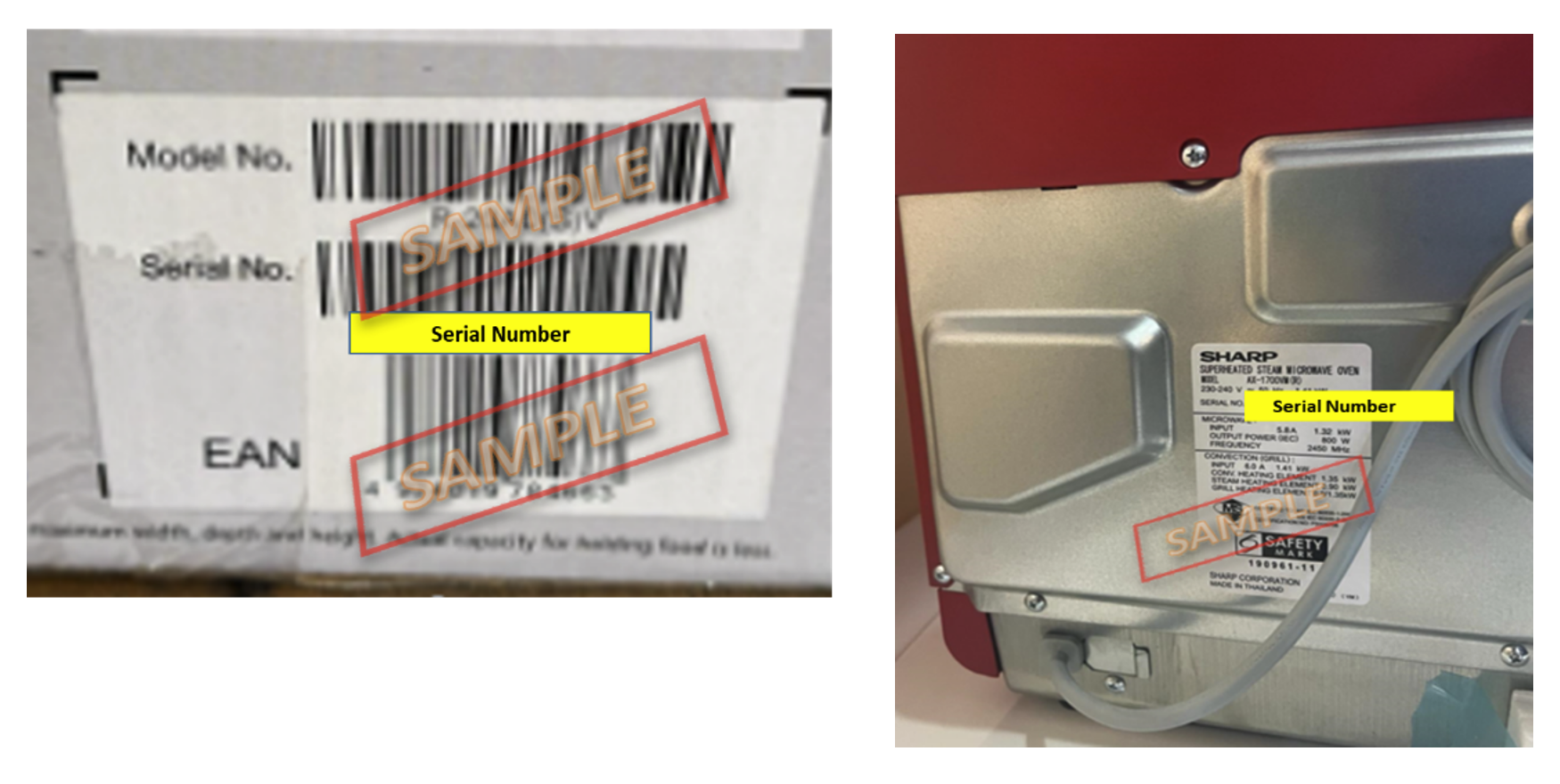 Serial-Number-Microwave